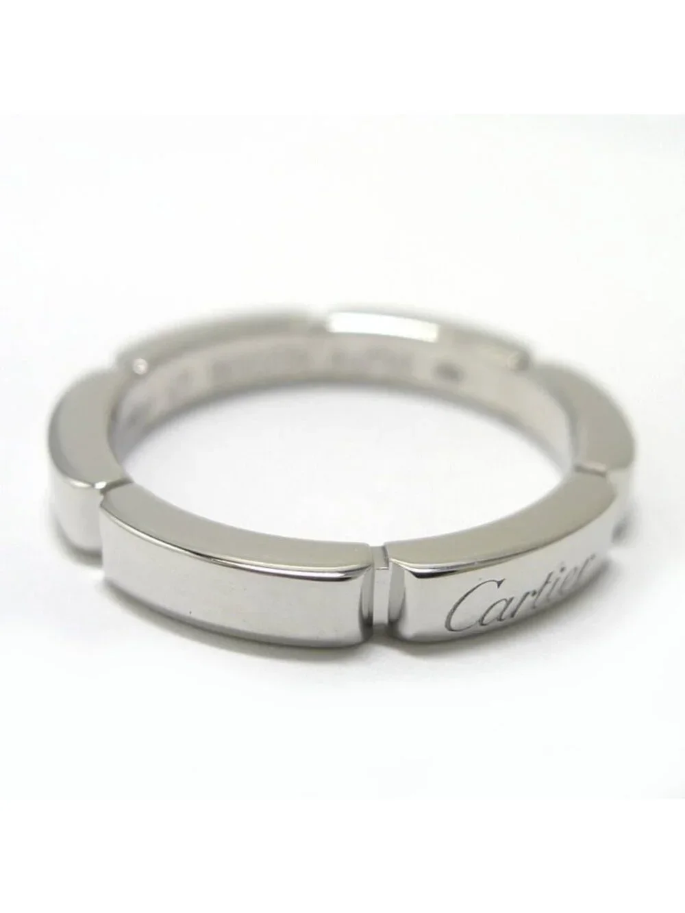 Cartier Maillon Panthere Ring 18k White